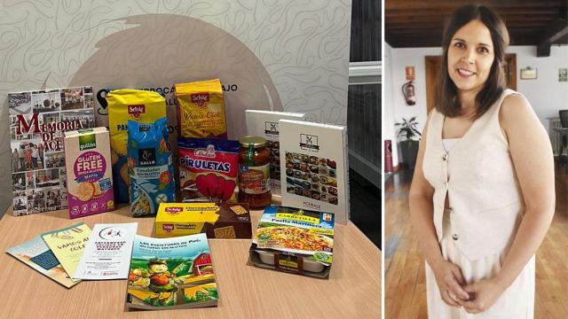 Noelia Rodríguez y productos sin gluten