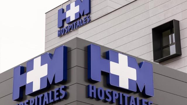 Logotipo de HM Hospitales.