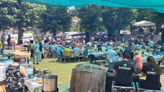 Imagen de una edición anterior de la Festa do Colesterol por un Día.