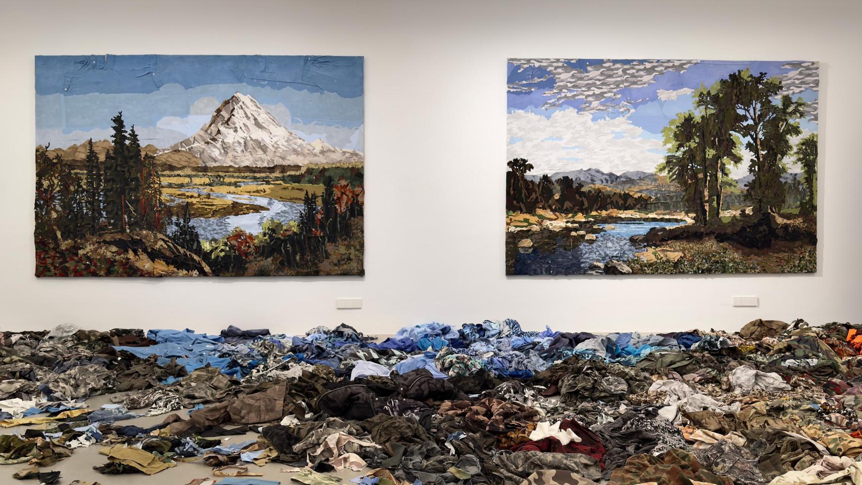 Vista de la exposición de Mateo Maté en la galería Selz de Barcelona. Foto: Estudio Mateo Maté