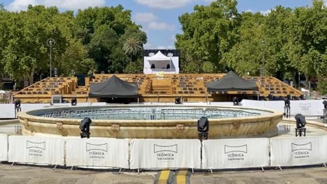 Vista desde el escenario de Icónica Sevilla Santalucía Fest