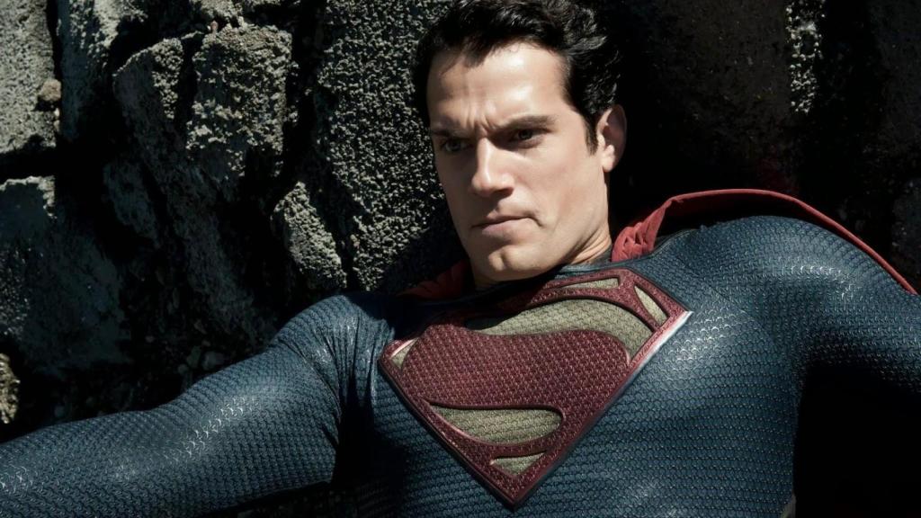 Henry Cavill como Superman en 'El hombre de acero'