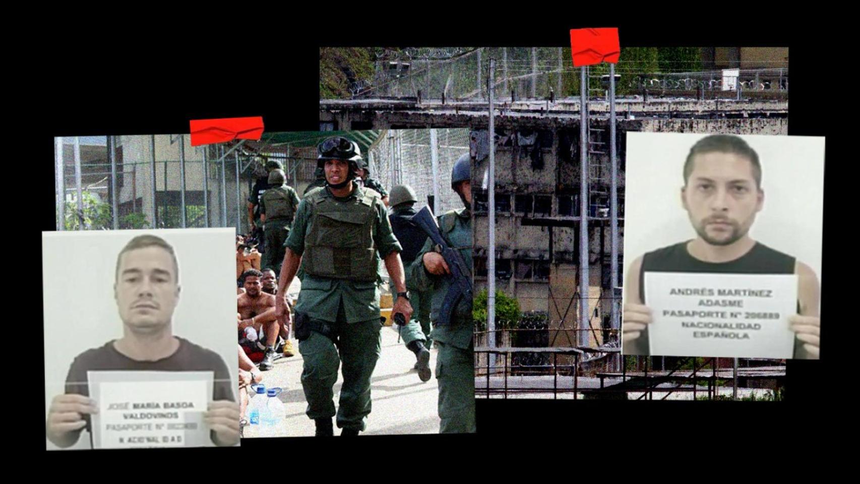 José María Basoa y Andrés Martínez, los vascos detenidos en Venezuela.