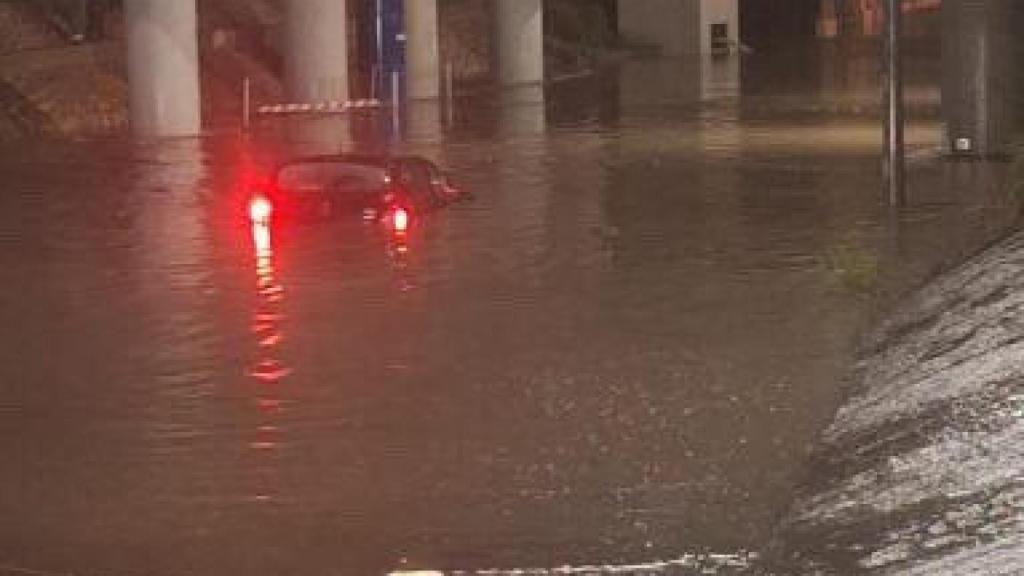 Inundación en Grisén (Zaragoza)