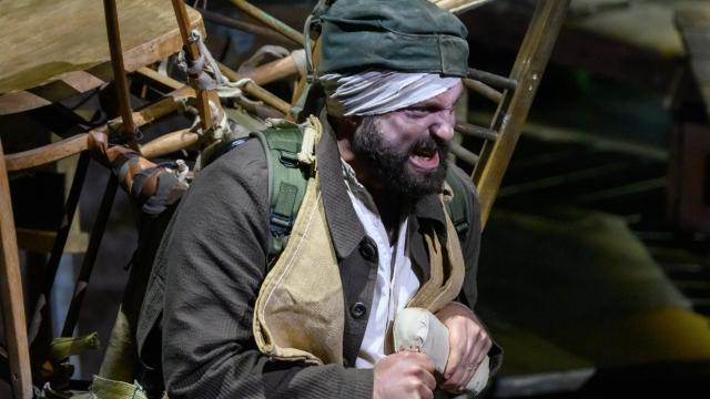 Una escena de 'Benjamin en Portbou'. Foto: A. Bofill