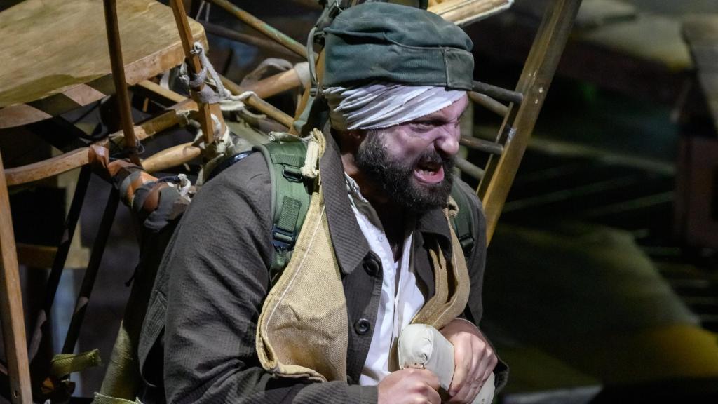 Una escena de 'Benjamin en Portbou'. Foto: A. Bofill