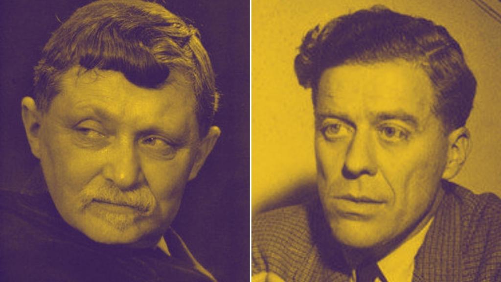 Los filósofos Gabriel Marcel y Emmanuel Mounier