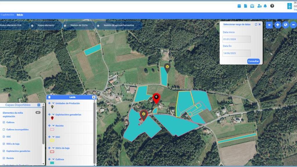 Una de las herramientas de la plataforma PDAgro.