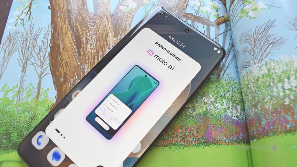 Funciones de moto ai en el motorola edge 60