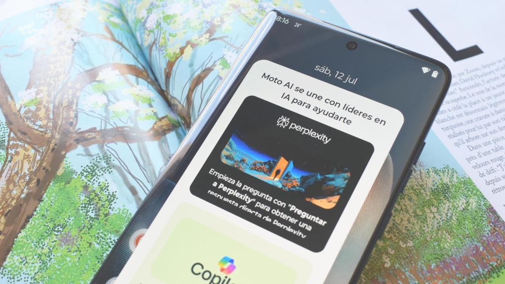 Funciones de moto ai en el motorola edge 60