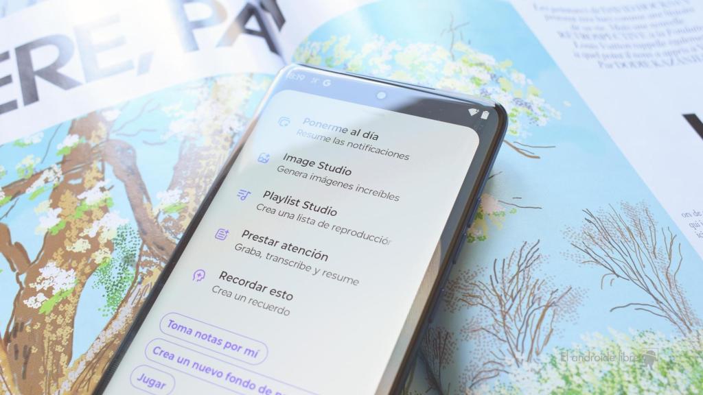Funciones de moto ai en el motorola edge 60