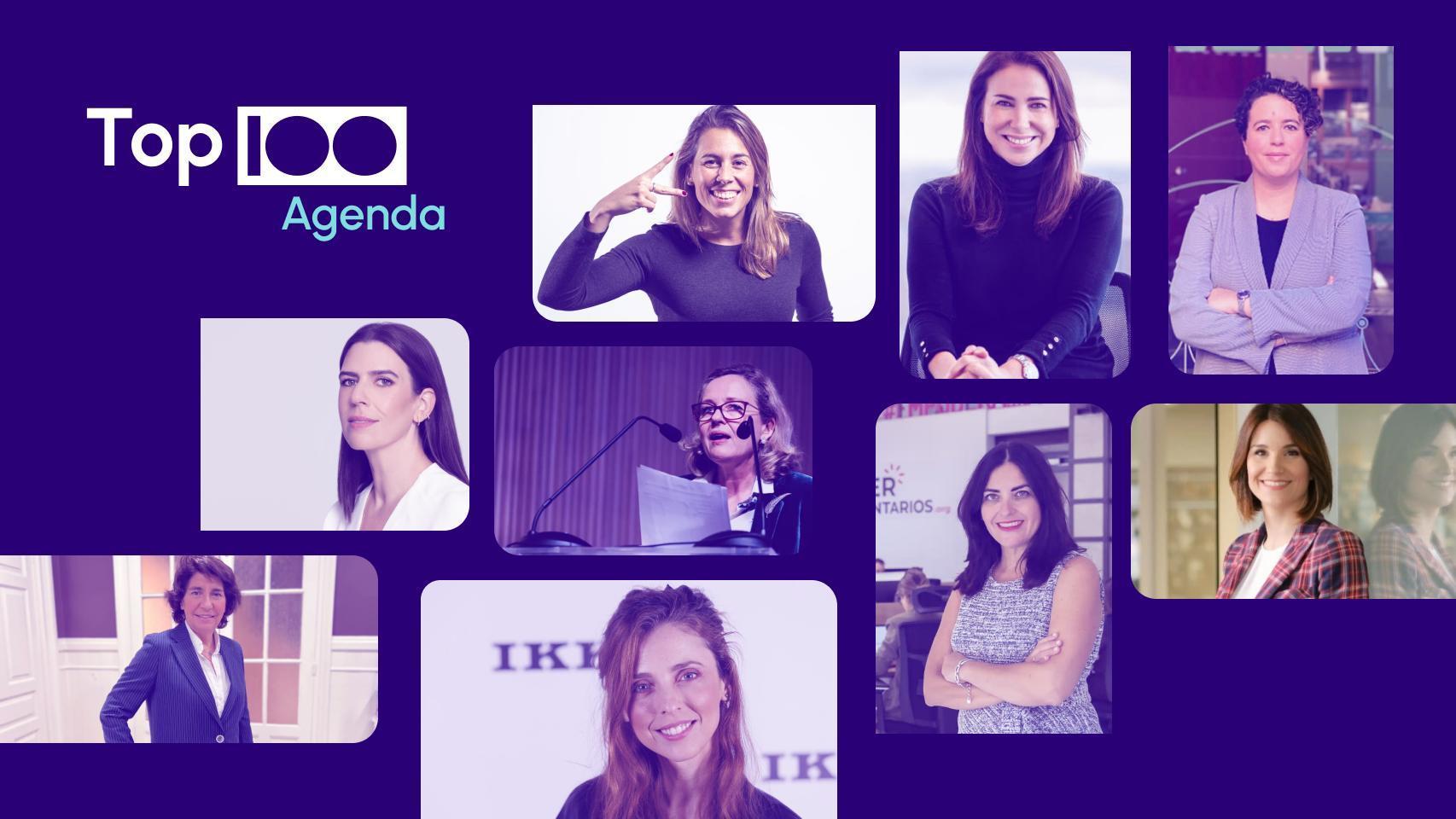 Montaje con las fotos de las Top 100 más destacadas de la semana.