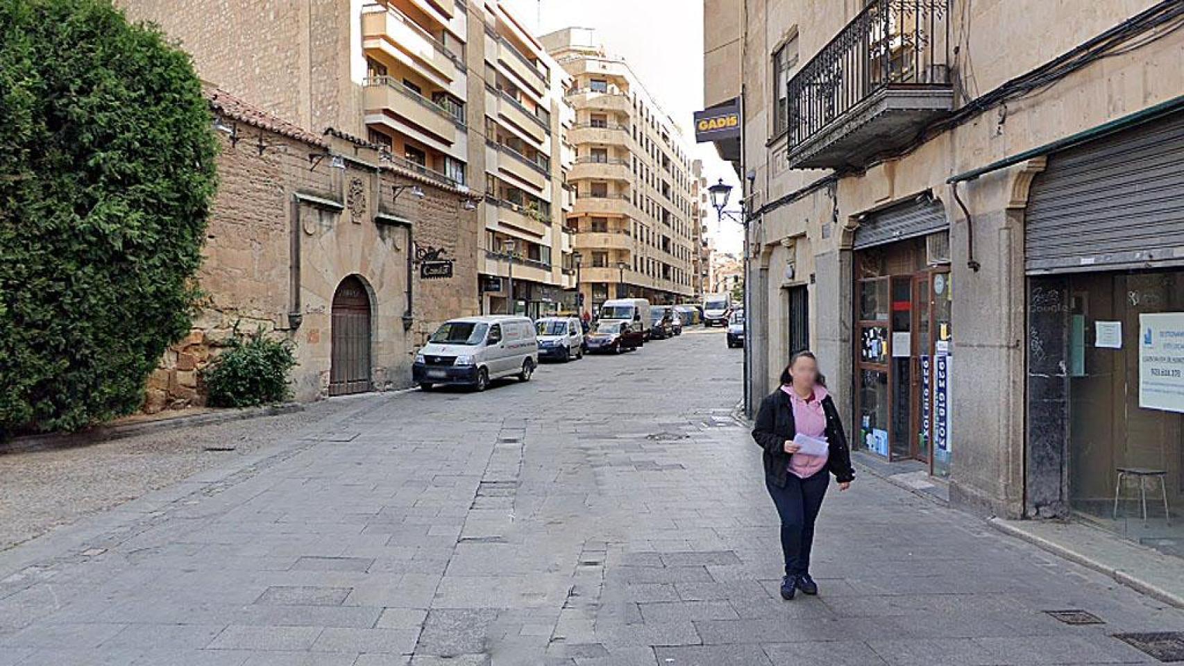 Calle Bordadores de Salamanca