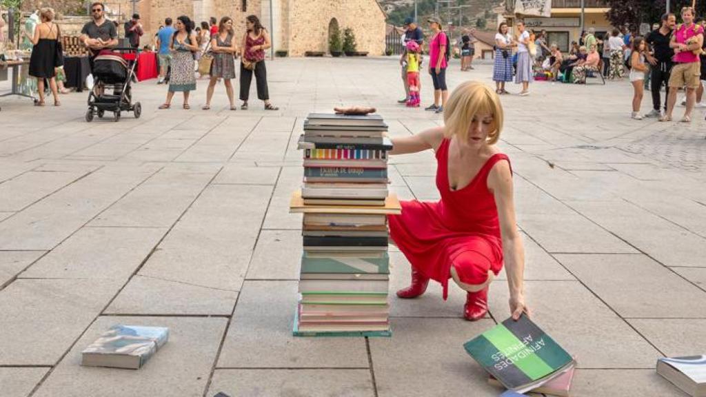 Arte en vivo en las calles de Madrid.