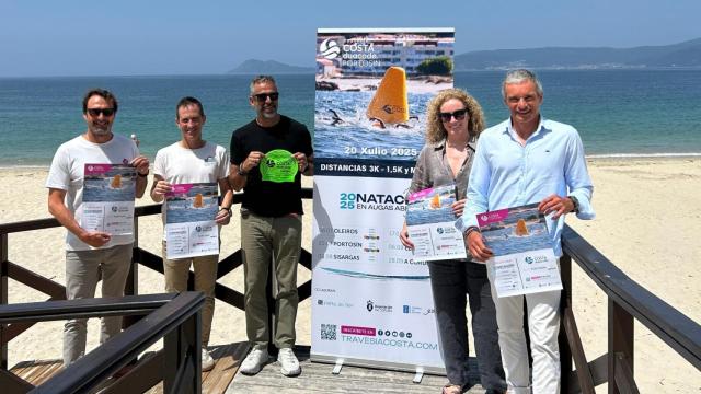 Presentación de Travesía Costa Portosín Duacode.