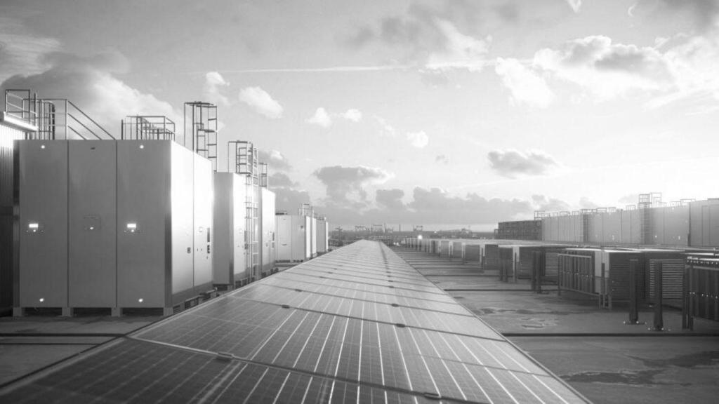 Baterías y paneles fotovoltaicos.