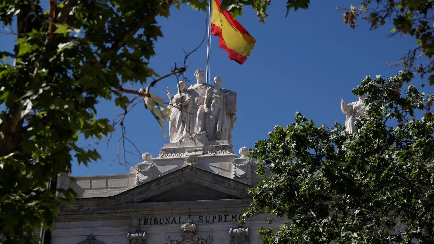 Fachada del Tribunal Supremo.