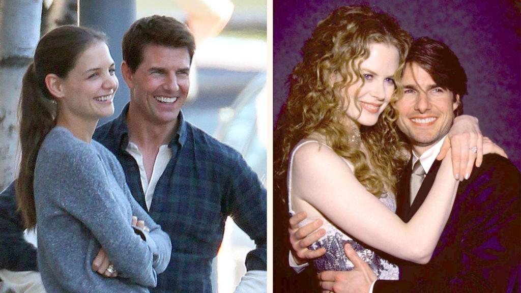 Tom Cruise también ayudó a impulsar las carreras de dos de sus exmujeres, Nicole Kidman y Katie Holmes.