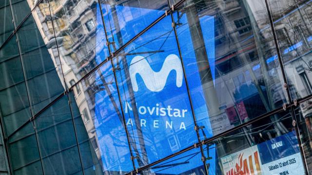Una pantalla del Movistar Arena