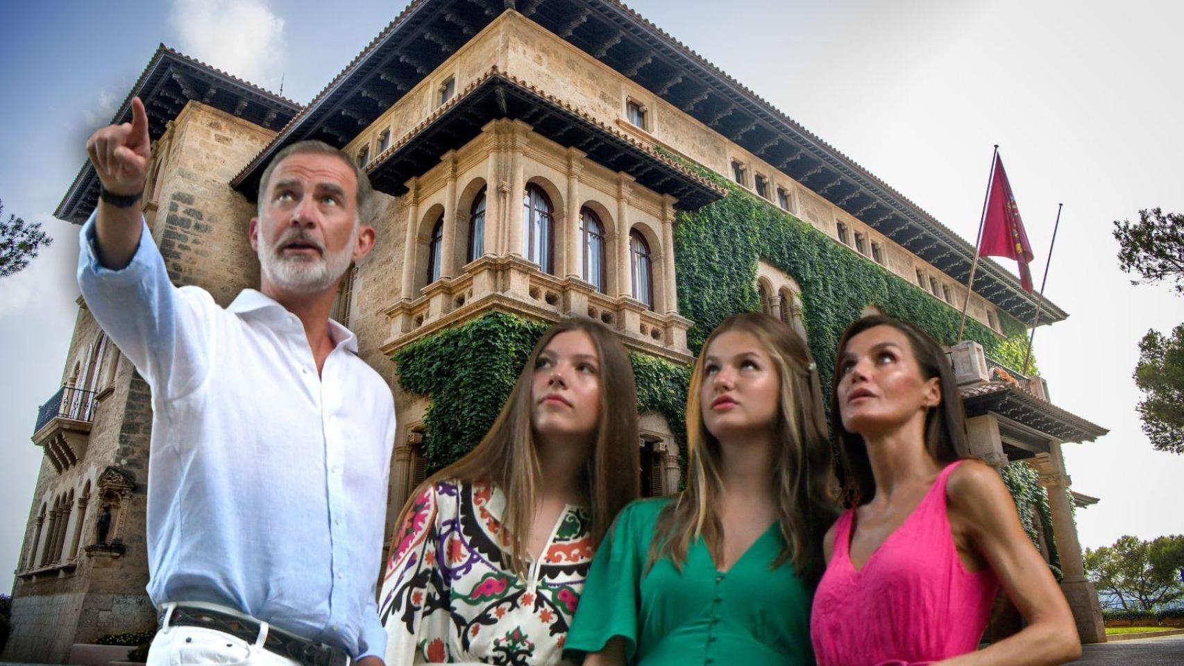 9 cosas que no conocías del palacio de Marivent, el alojamiento menos 'deseado' de la Reina Letizia al que regresa por motivos de trabajo
