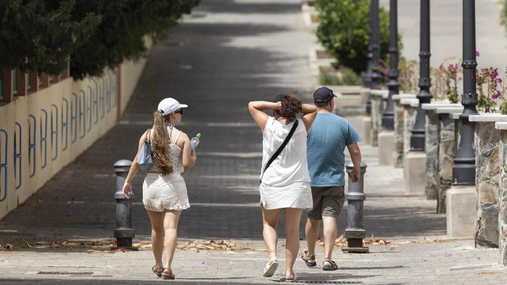 Canarias durante un día con temperaturas por encima de los 40º.
