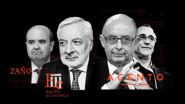 Gaspar Zarrías, Pepe Blanco, Cristóbal Montoro y Alfonso Alonso.