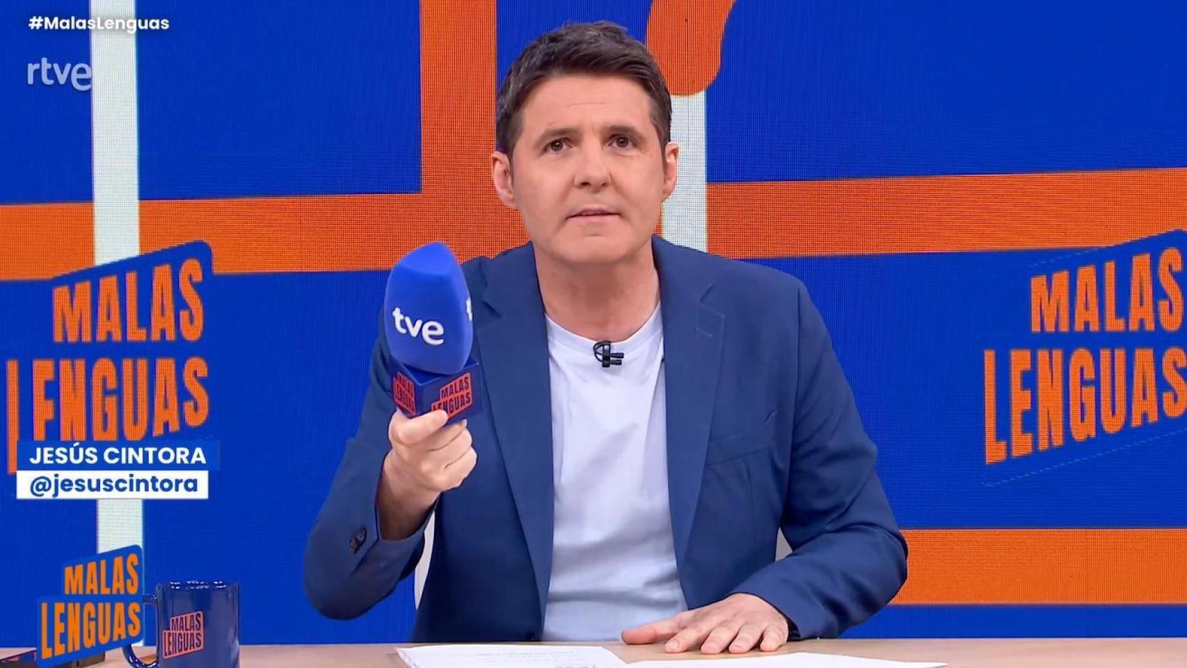 Jesús Cintora en 'Malas Lenguas'.