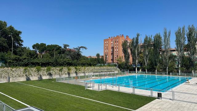 La piscina del Centro Deportivo Municipal El Quijote de Madrid.