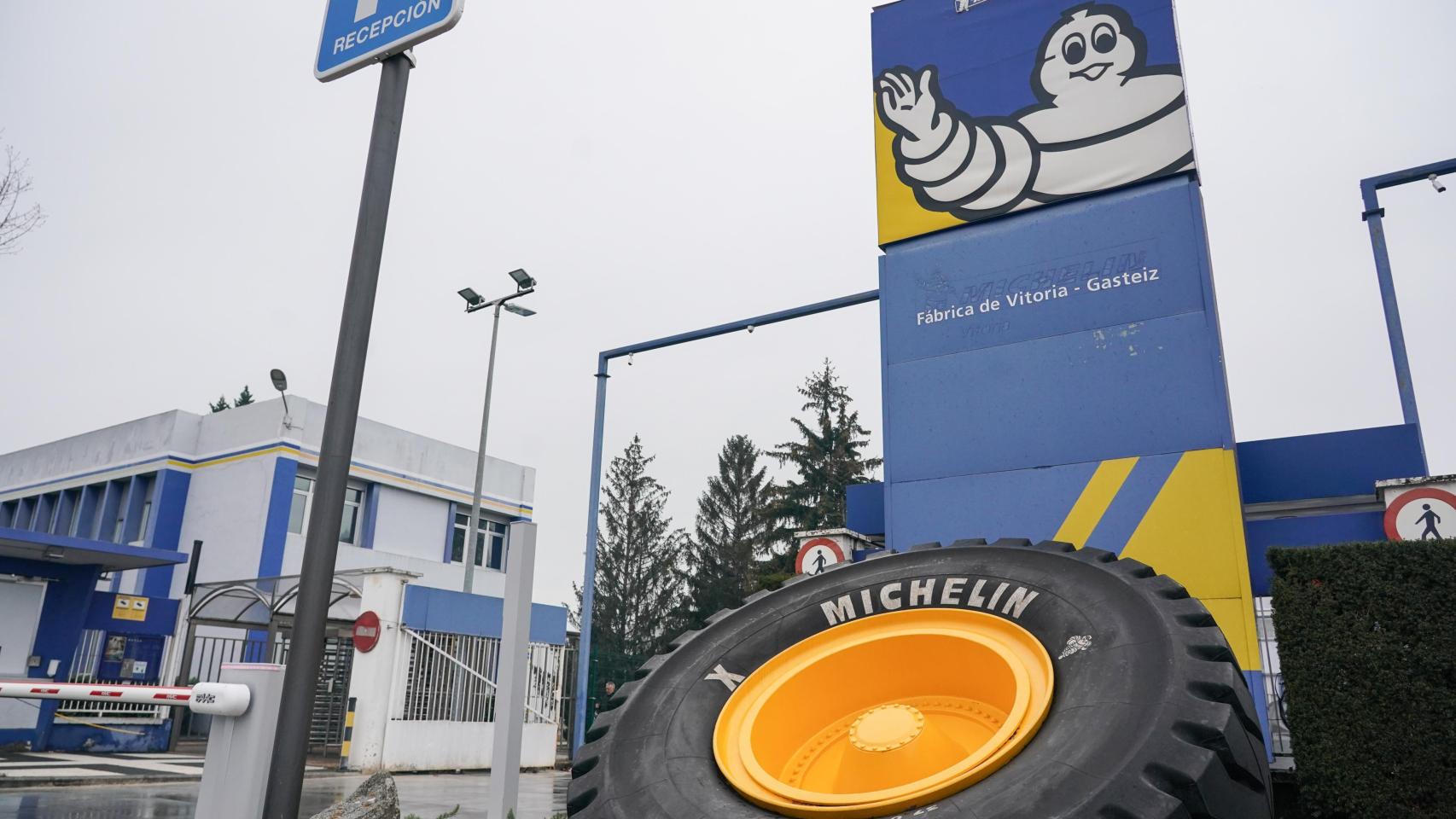 Fábrica de Michelin en Vitoria