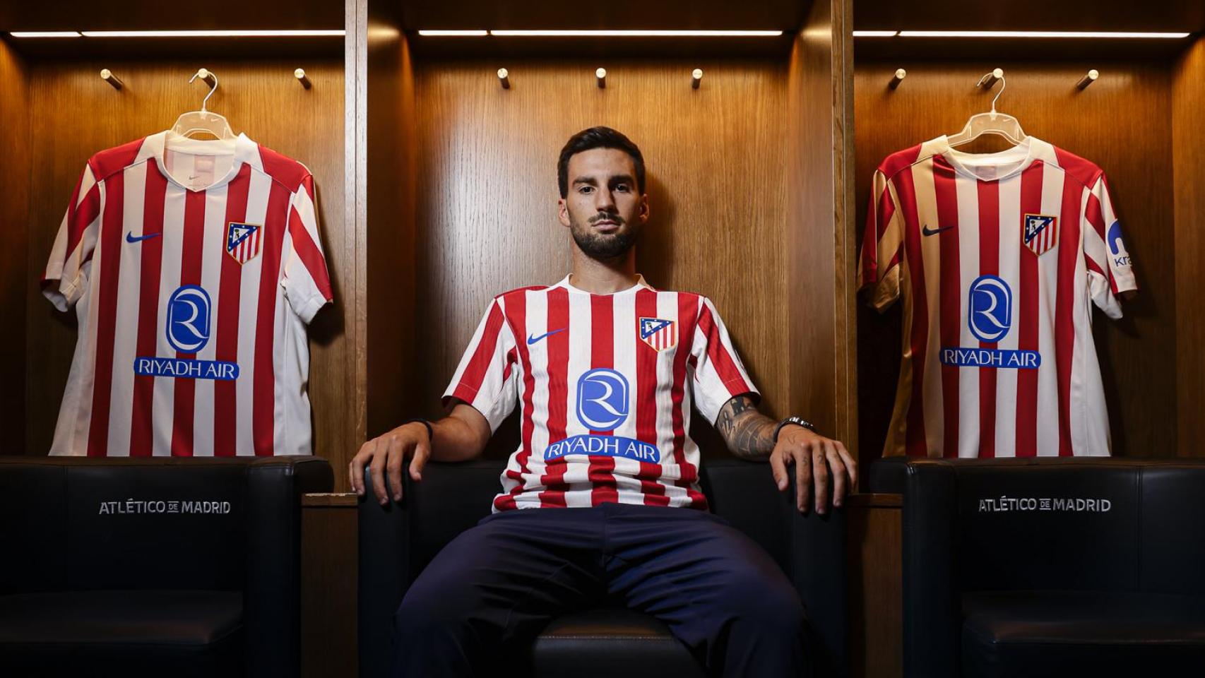 Álex Baena, tras fichar por el Atlético de Madrid.