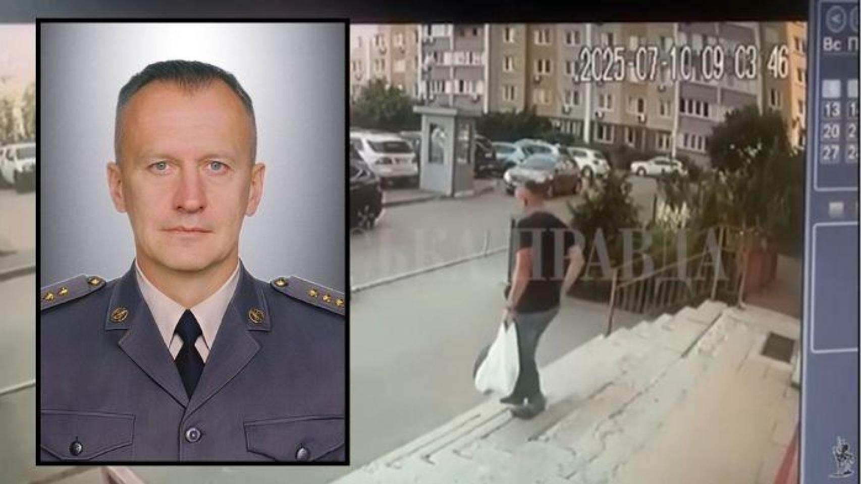 Ivan Voronych, coronel asesinado en la capital ucraniana.