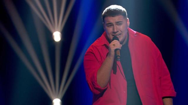 Emilio Barrul, en La Voz Kids