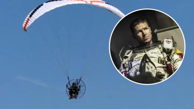 El vídeo del vuelo en el que murió Felix Baumgartner