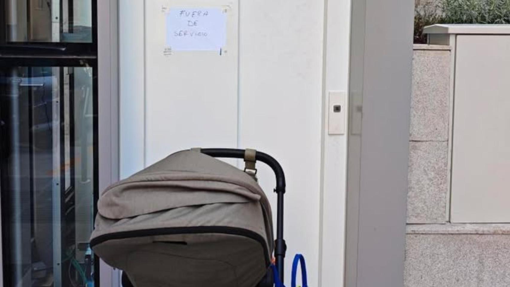 Imagen de archivo de una avería anterior de los ascensores