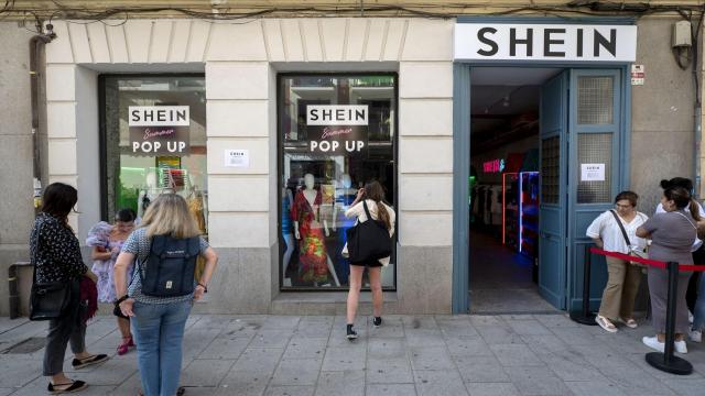 Foto de archivo de la tienda efímera de Shein que se instaló en Madrid. Alberto Ortega / Europa Press