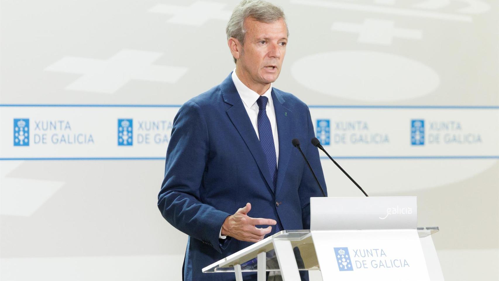 El presidente de la Xunta, Alfonso Rueda.