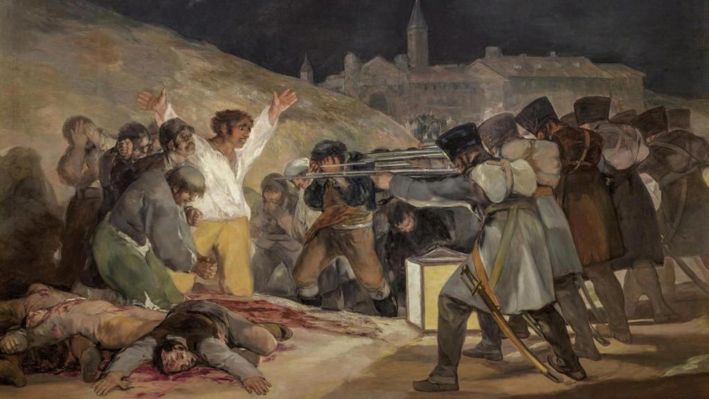 Francisco de Goya: 'Fusilamientos del 3 de mayo', 1814. Foto: Museo del Prado