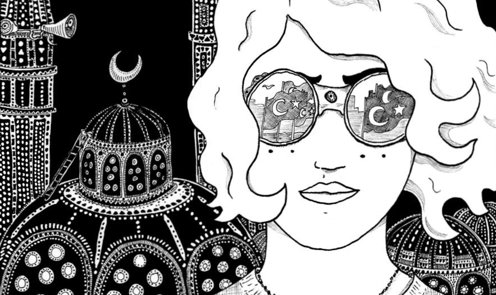 Viñeta del cómic 'Y llegué a Teherán', de Isabel del Real (Hachette Graphic)