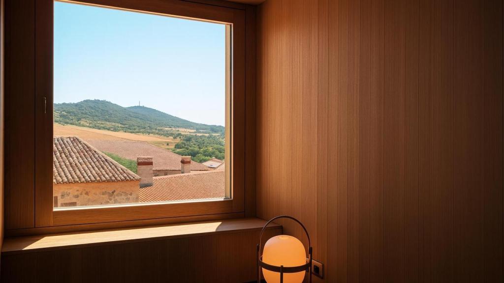 Las vistas de la habitación.