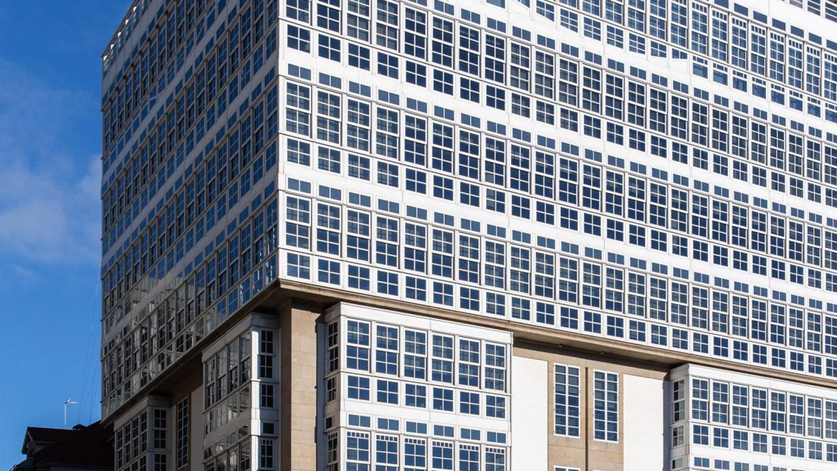 Fachada del edificio del ITG en A Coruña.