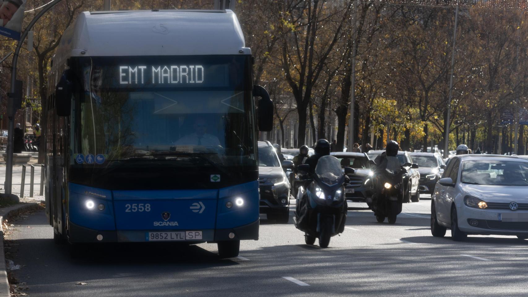Autobús de EMT Madrid