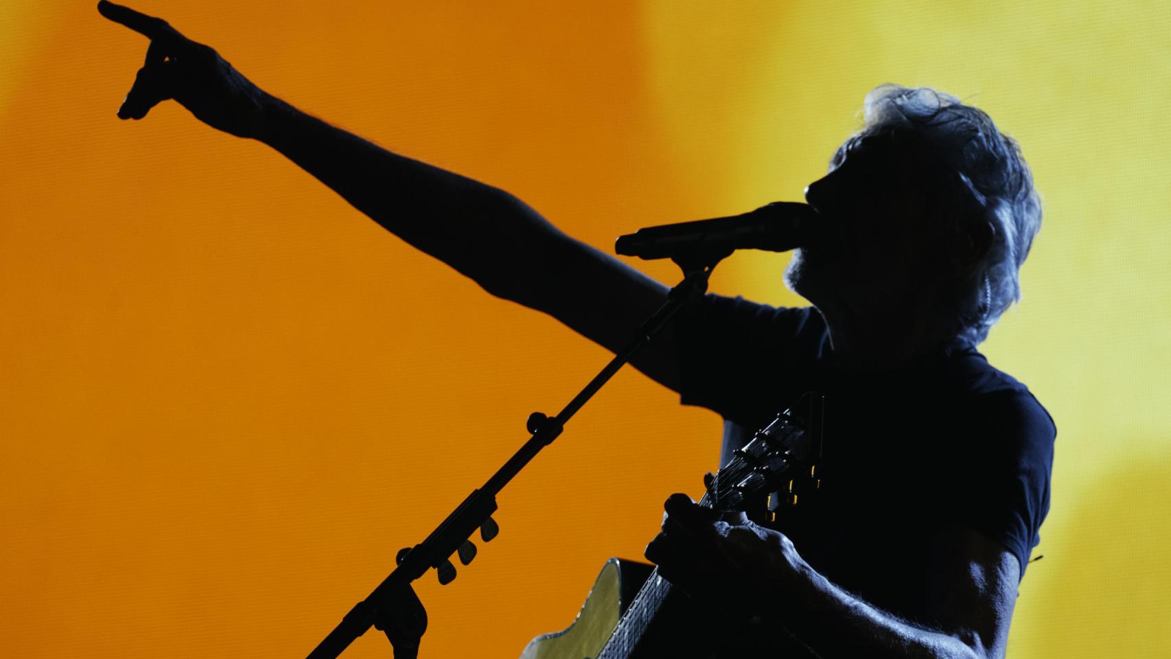 Roger Waters durante el concierto