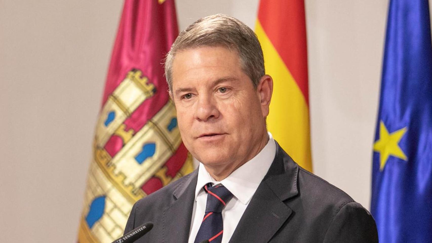 Emiliano García-Page, presidente de Castilla-La Mancha.