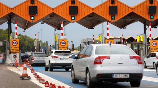 Imagen de archivo de un peaje en España.