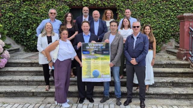 Presentación del VI Torneo CGES de golf.
