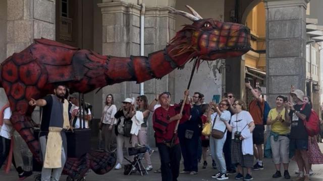 Feria Medieval de A Coruña.