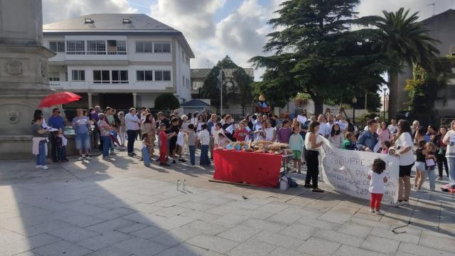 Instante de la concentración.