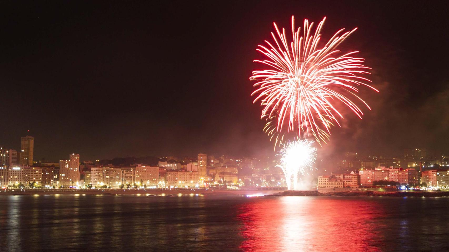 Espectáculo de la Batalla Naval, que se celebra el 15 de agosto.