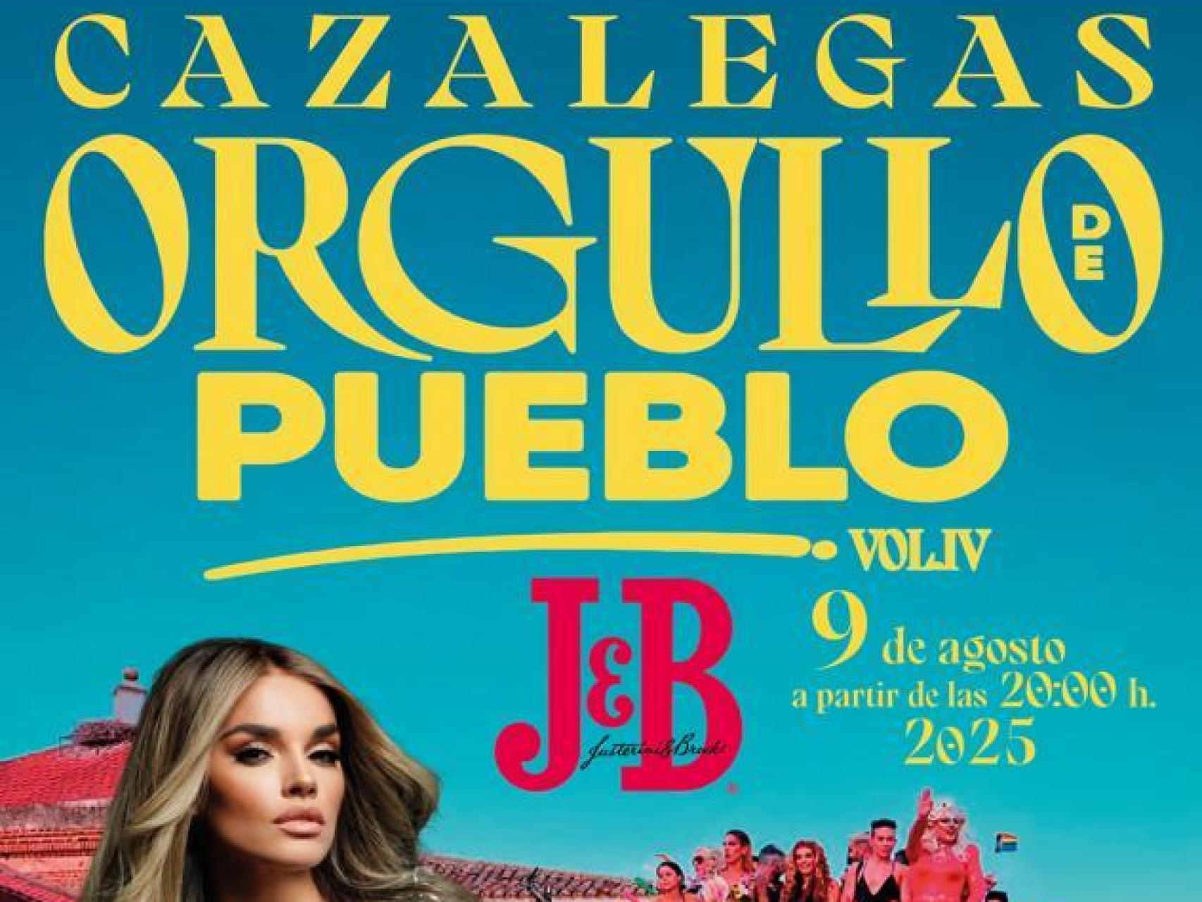 Cartel del evento 'Orgullo de Pueblo' en Cazalegas.