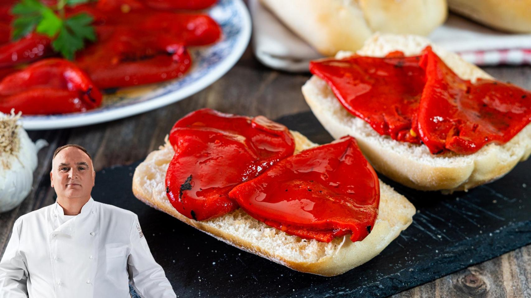 El chef José Andrés en un montaje de El Español